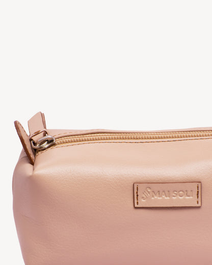 London Cosmetic Case - Nude Pink