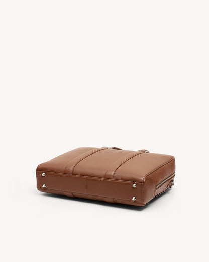 Monograph Briefcase 16" - Camel