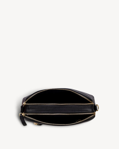 Emma Crossbody Medium Sling Bag - Black