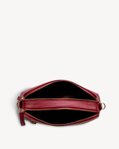 Emma Crossbody Medium Sling Bag - Berry