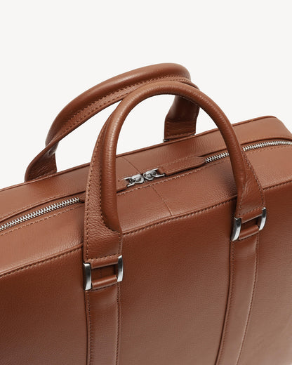 Monograph Briefcase 15" - Camel
