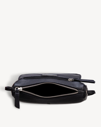 Roma Crossbody Sling Bag - Black