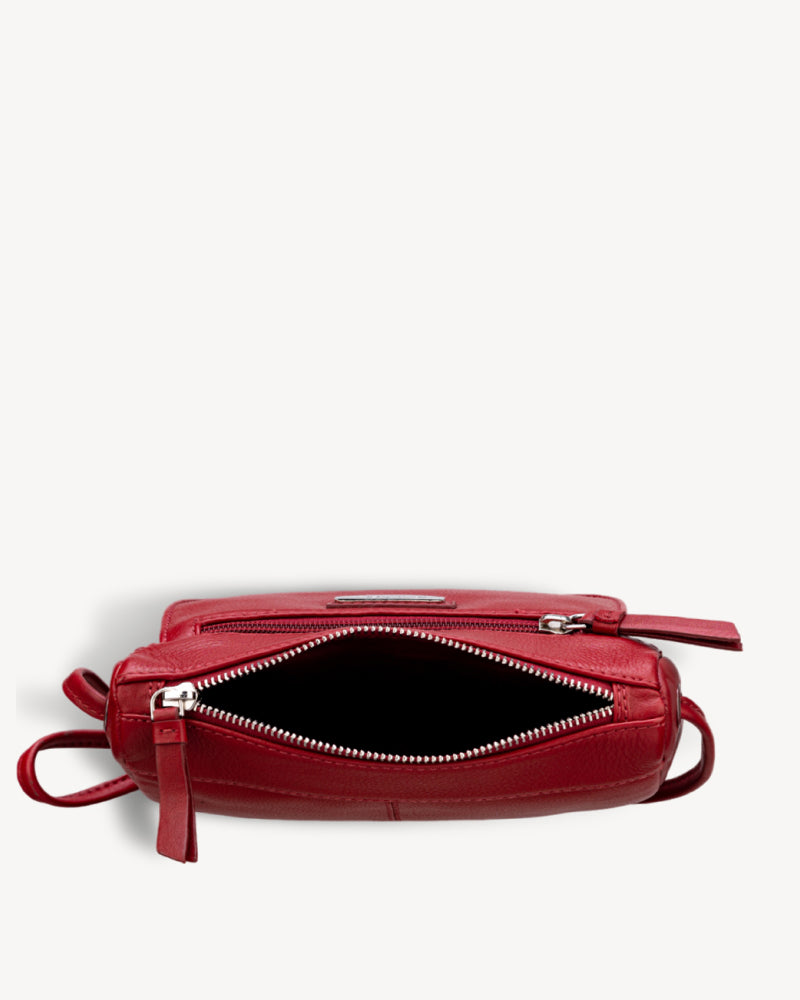 Roma Crossbody Sling Bag - Red