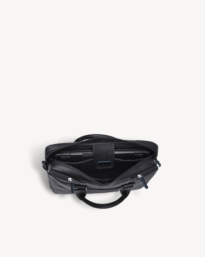 Carter Multi-pocket Laptop Bag - Black