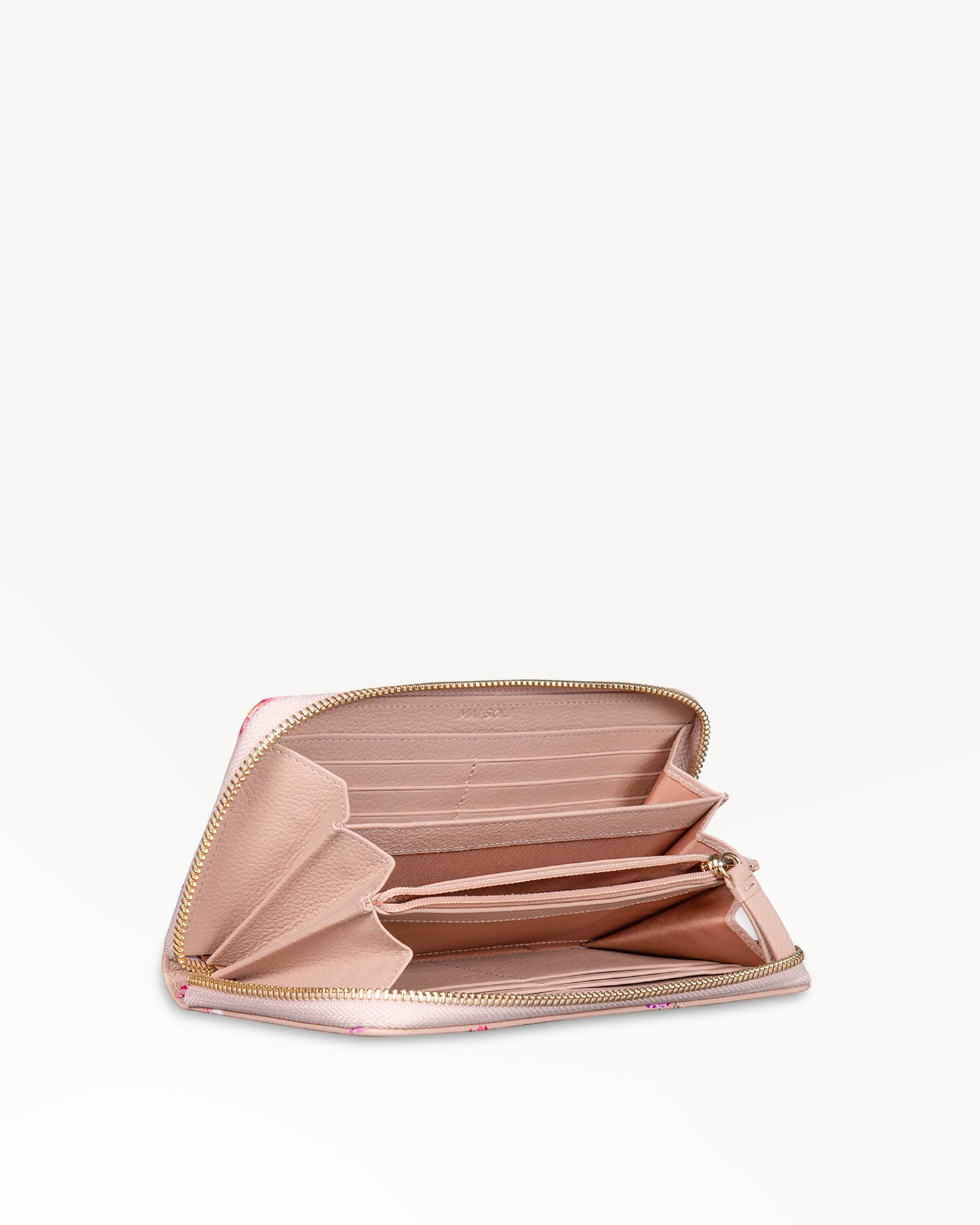 Cosmos Zip-around Wallet - Nude Pink