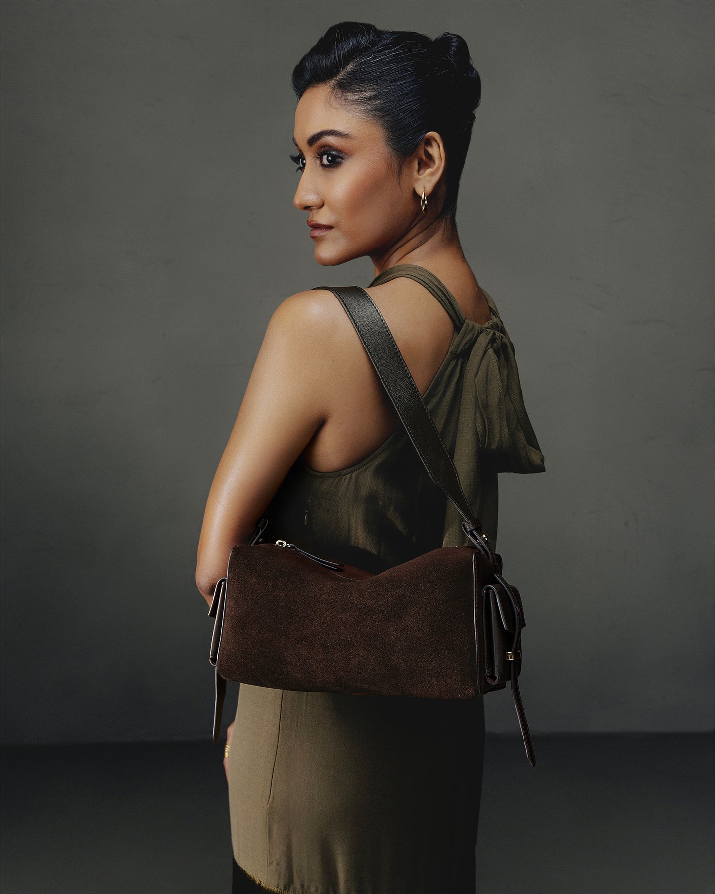 Chord Shoulder Bag  –  Espresso