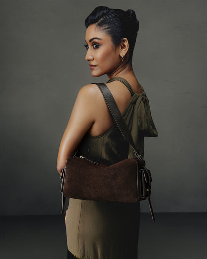 Chord Shoulder Bag  –  Espresso