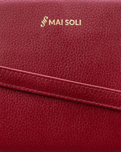 Emma Mini Crossbody Sling Bag - Berry