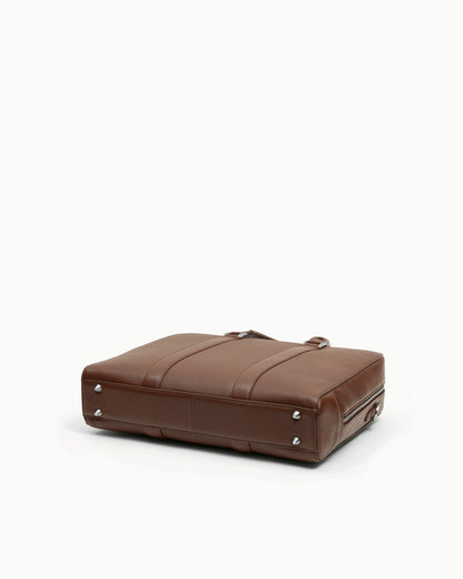 Monograph Briefcase 16" - Walnut Brown