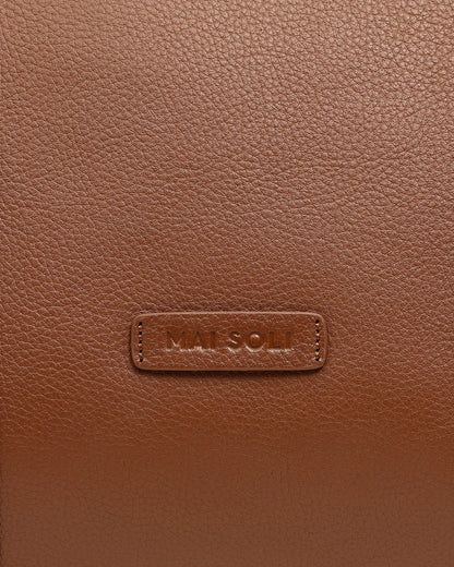 ⁠Monograph Duffel Bag - Camel