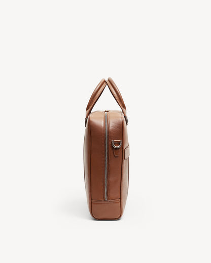 Monograph Briefcase 16" - Camel