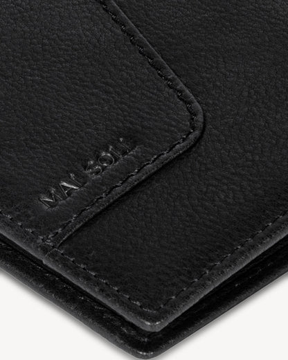 Ranger RFID Protected Bifold Wallet with Coin Pocket - Black