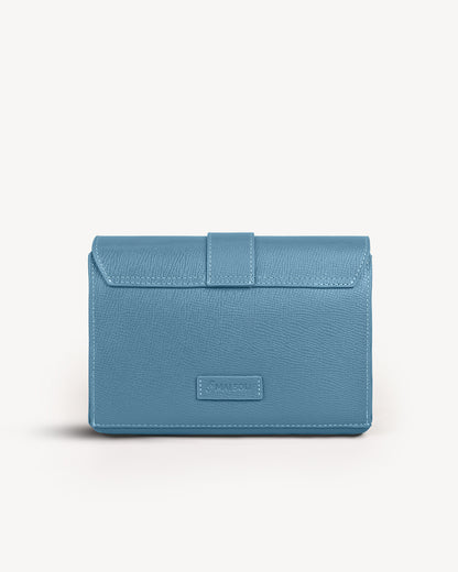 Claire Mini Envelope Clutch - Sky Blue