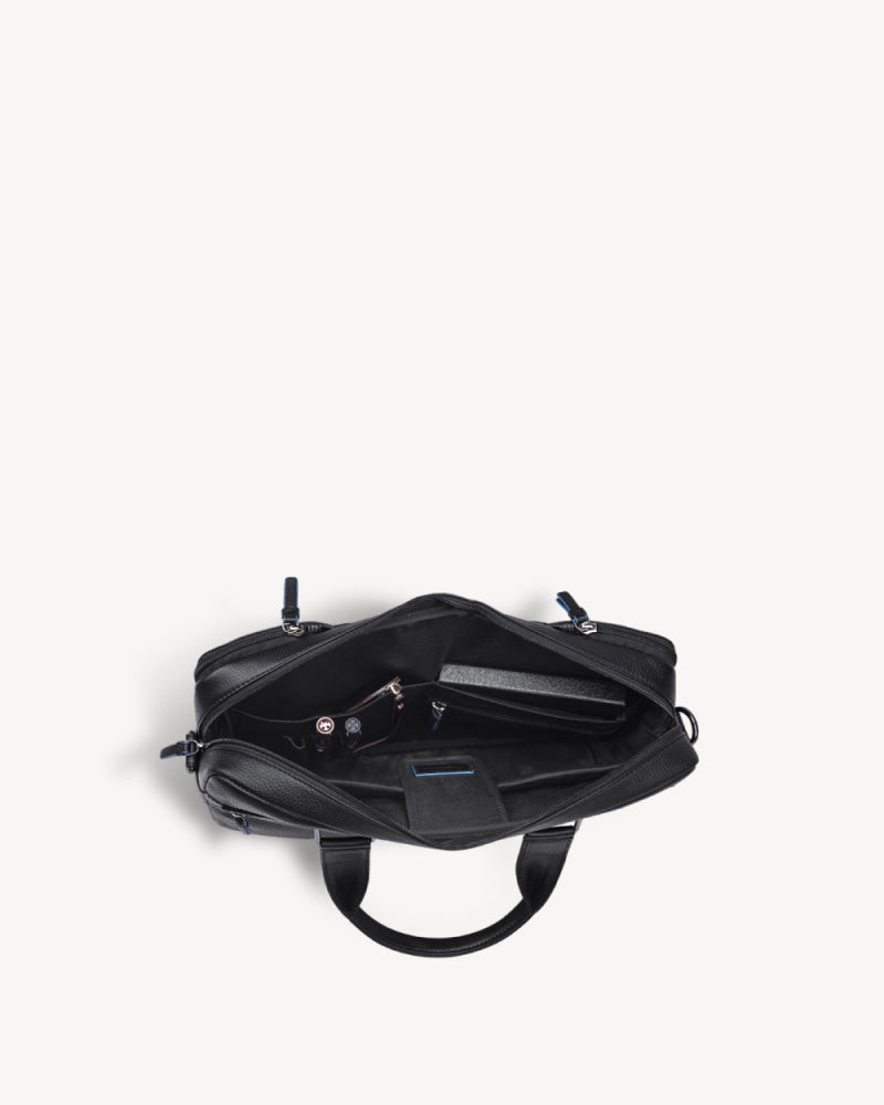 Carter Multi-pocket Laptop Bag - Black