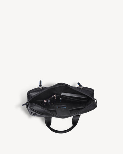 Carter Multi-pocket Laptop Bag - Black