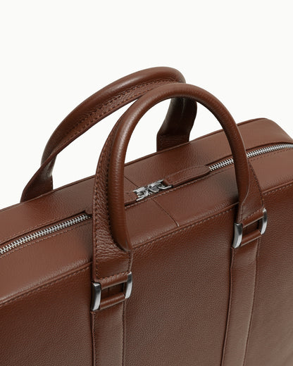 Monograph Briefcase 15" - Walnut Brown