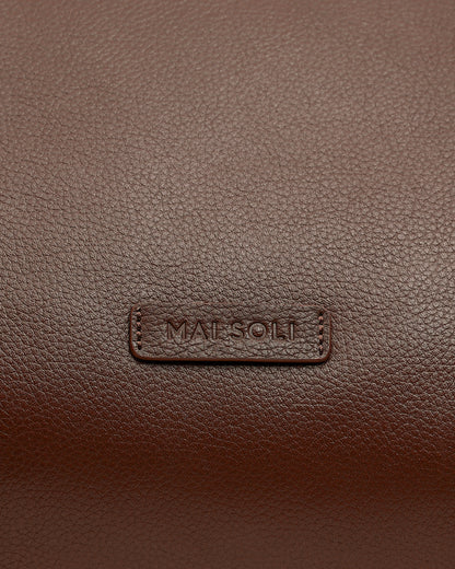 ⁠Monograph Duffel Bag - Walnut Brown