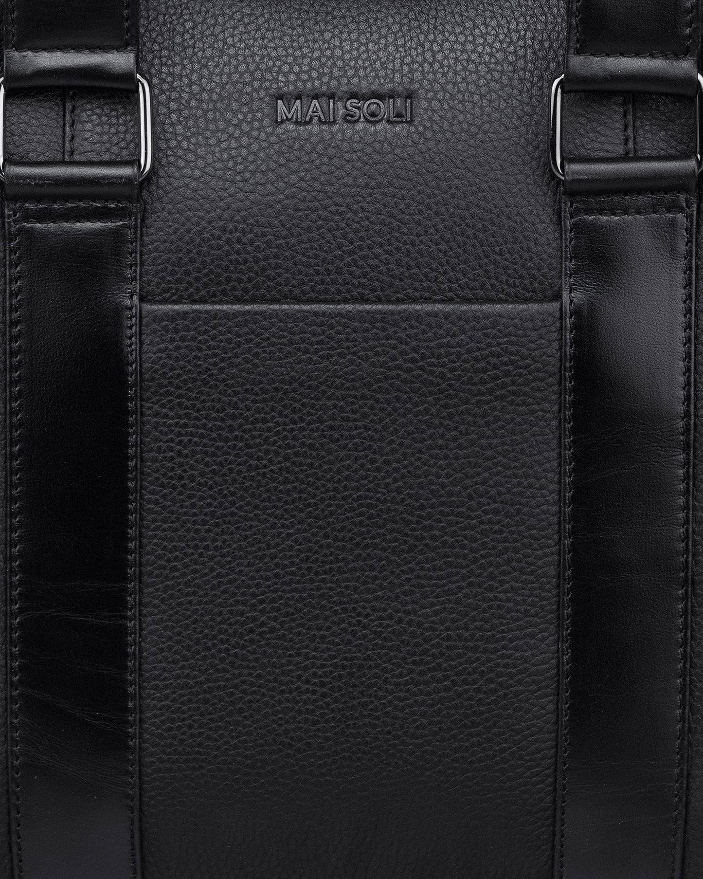 Carter Multi-pocket Laptop Bag - Black