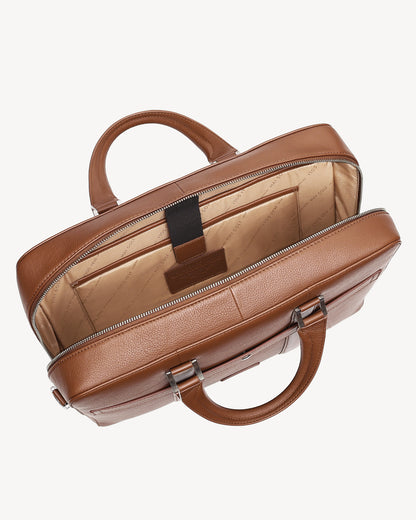 Monograph Briefcase 16" - Camel