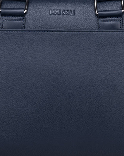 Cooper Slim Laptop Bag - Navy Blue