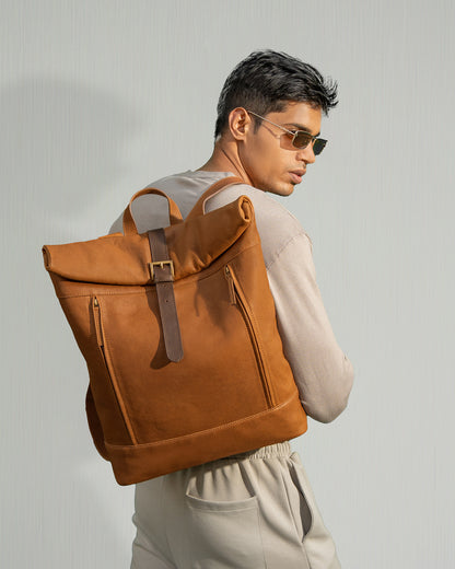 Oslo Backpack - Vintage Caramel