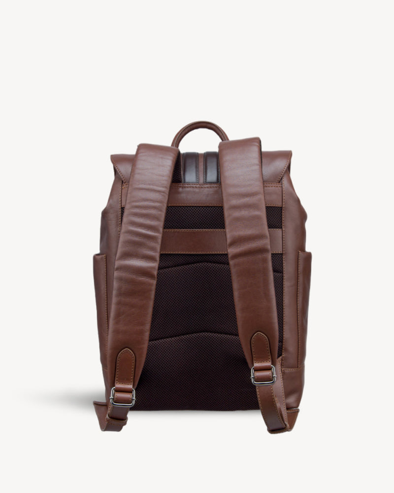 Alpha Large Backpack - Chestnut Brown