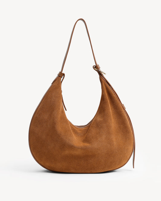 Cadence Hobo Bag  –   Caramel