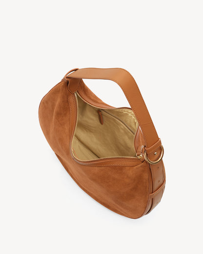 Cadence Hobo Bag  –   Caramel