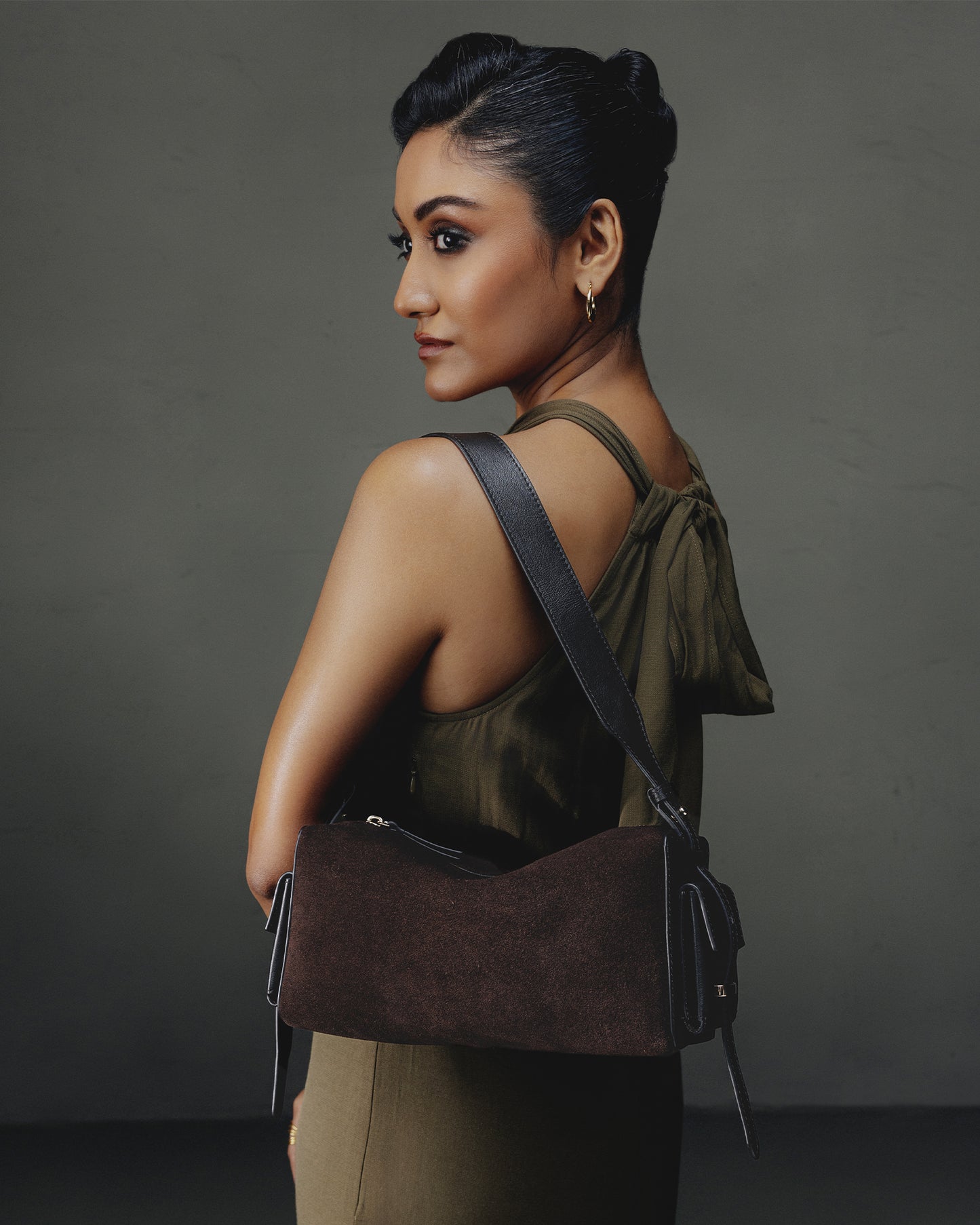 Chord Shoulder Bag  –  Espresso