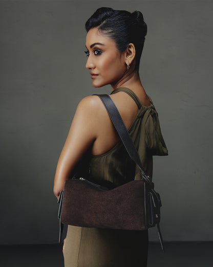 Chord Shoulder Bag  –  Espresso
