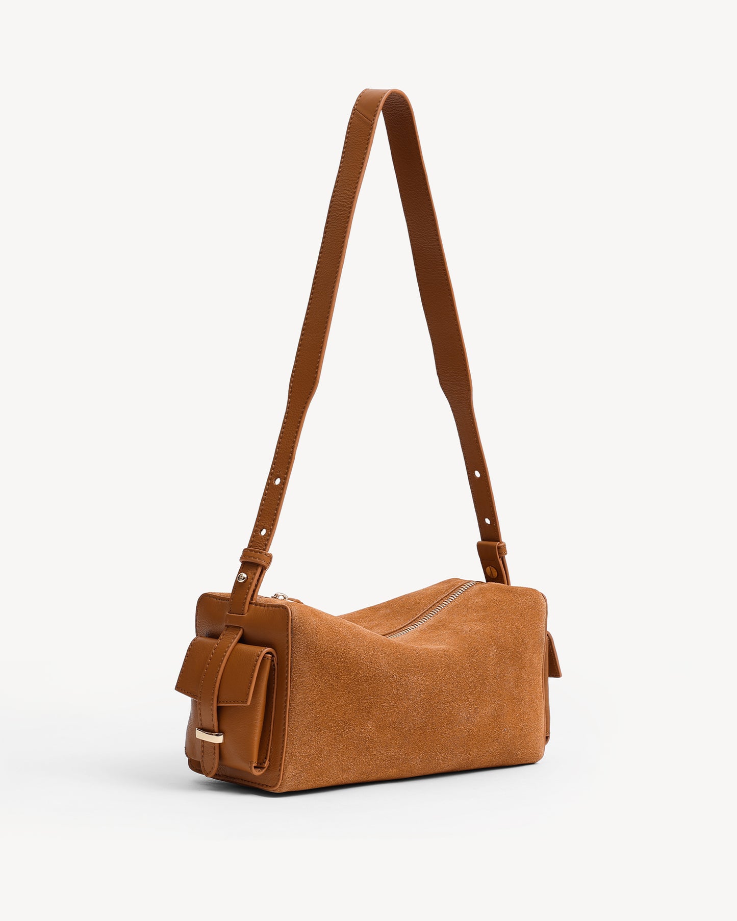 Chord Shoulder Bag  –  Caramel