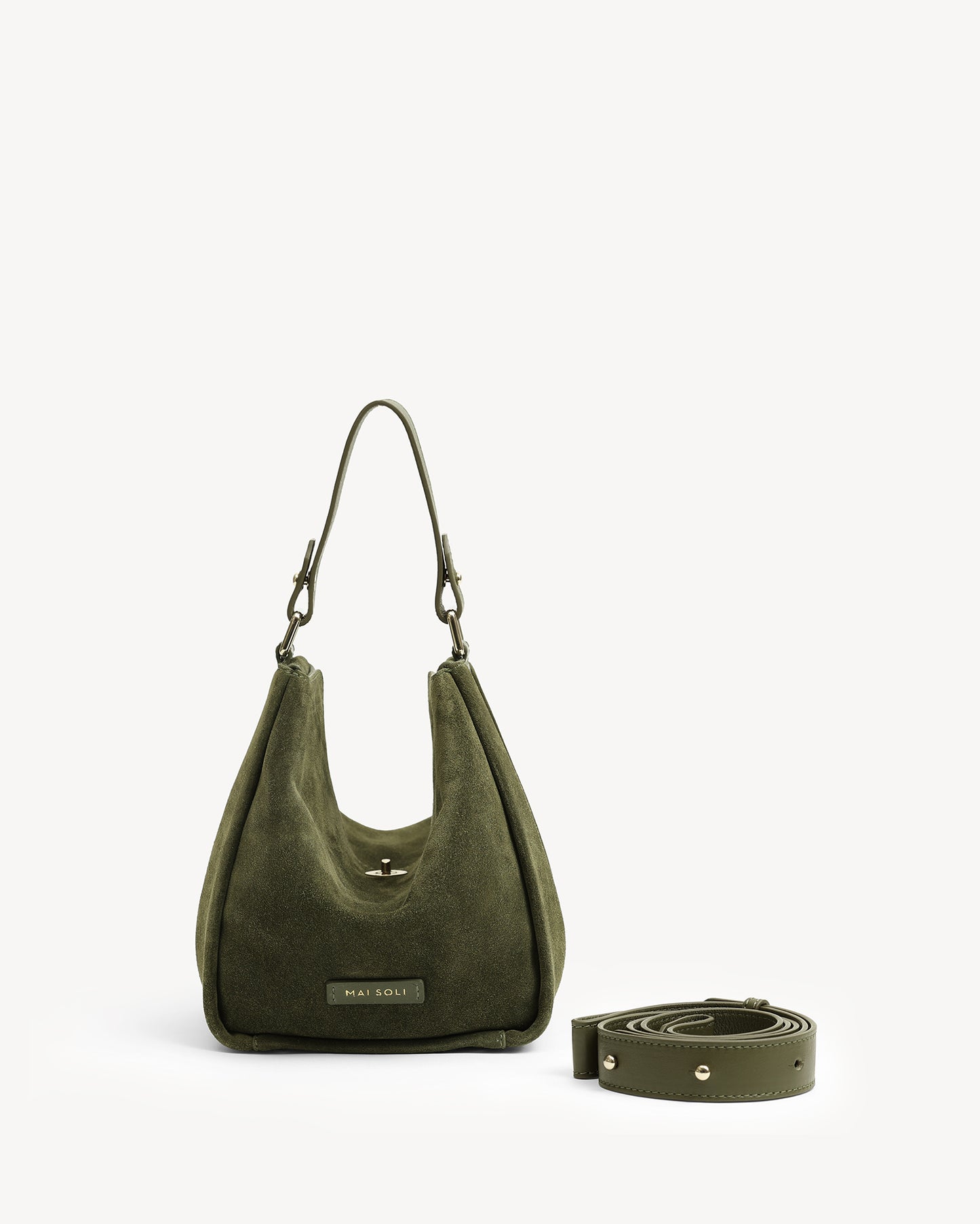 Crescendo Handbag   –  Olive