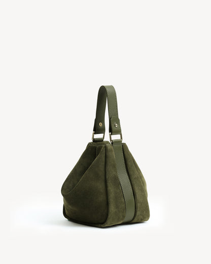 Crescendo Handbag   –  Olive