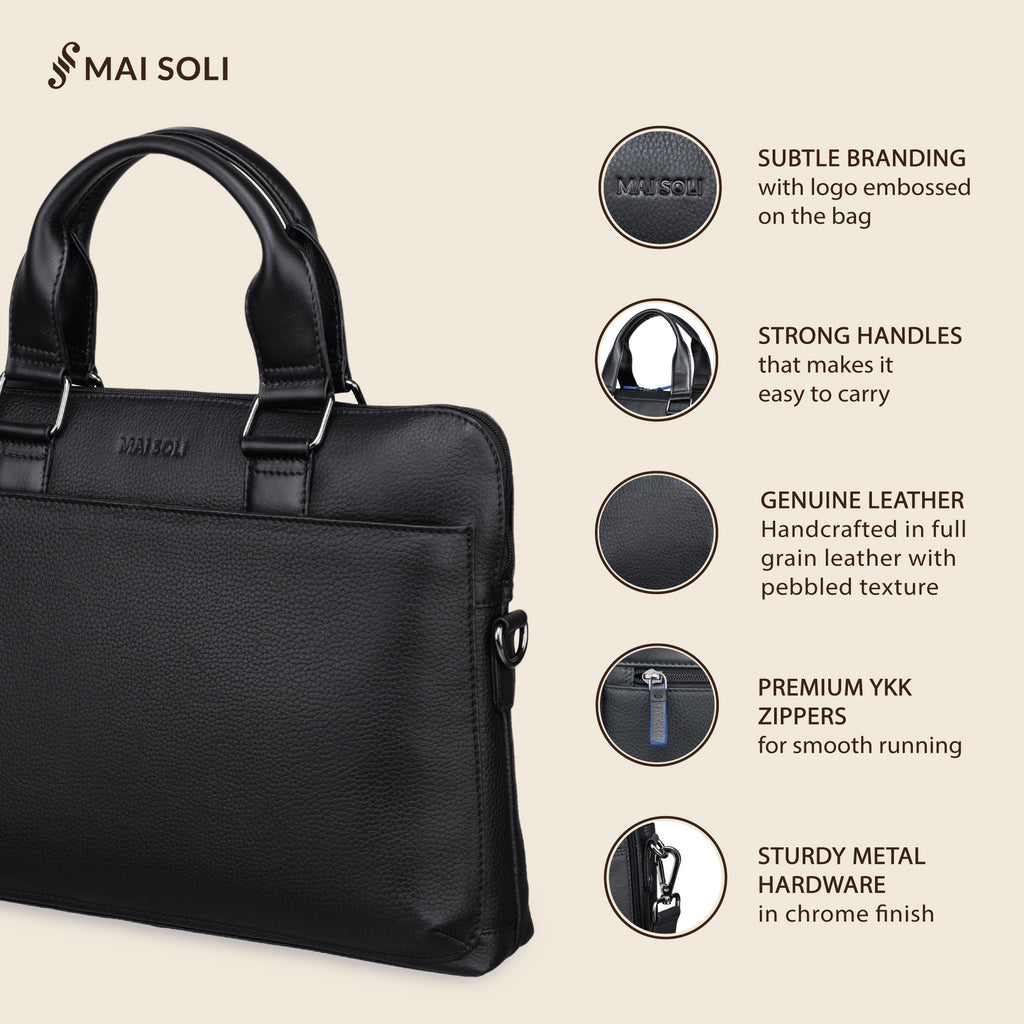 The Laptopbag black