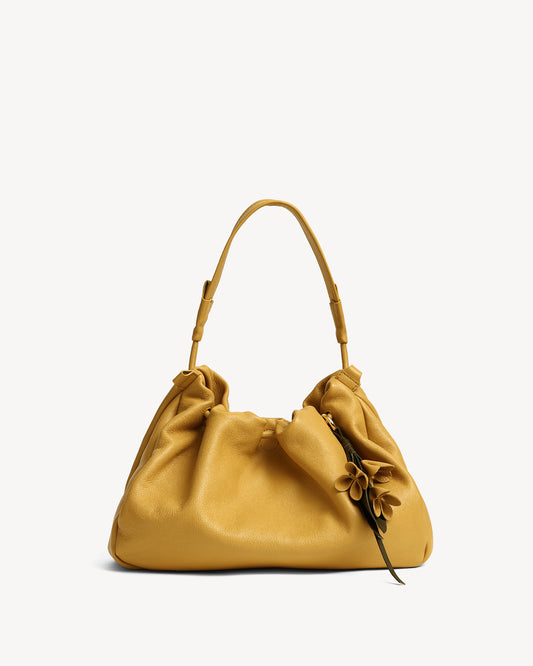 Cynthia Gather Handbag - Tea Stain