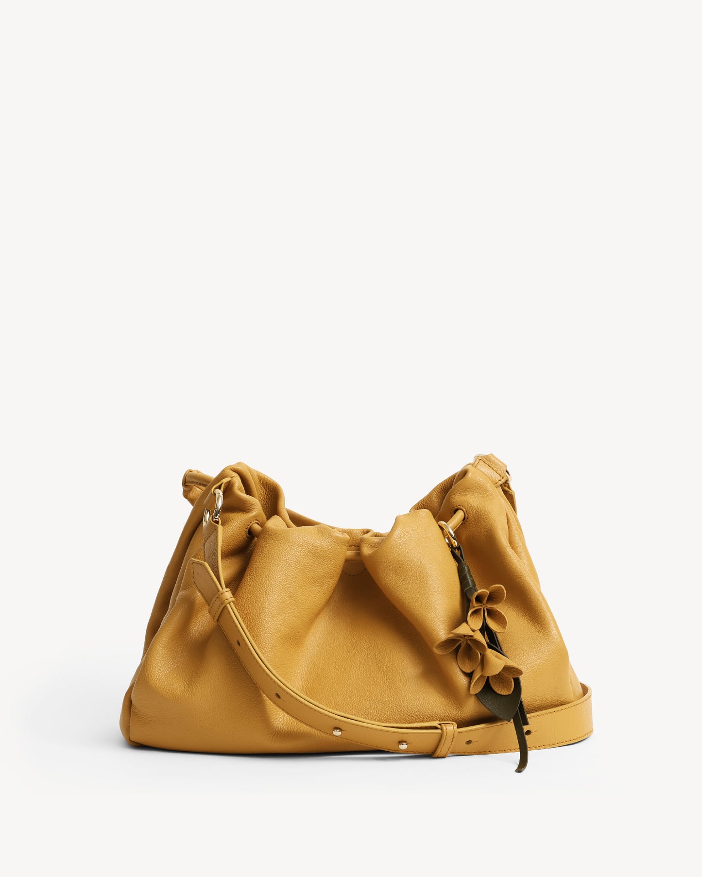 Cynthia Gather Handbag - Tea Stain