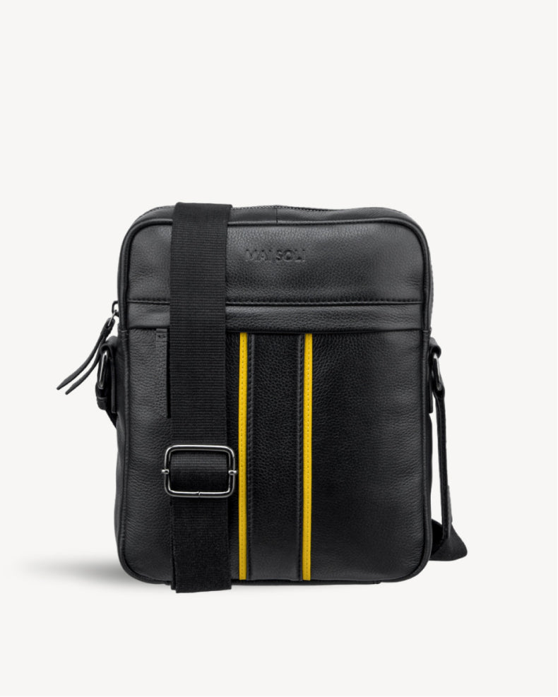 Boston Crossbody Bag - Black