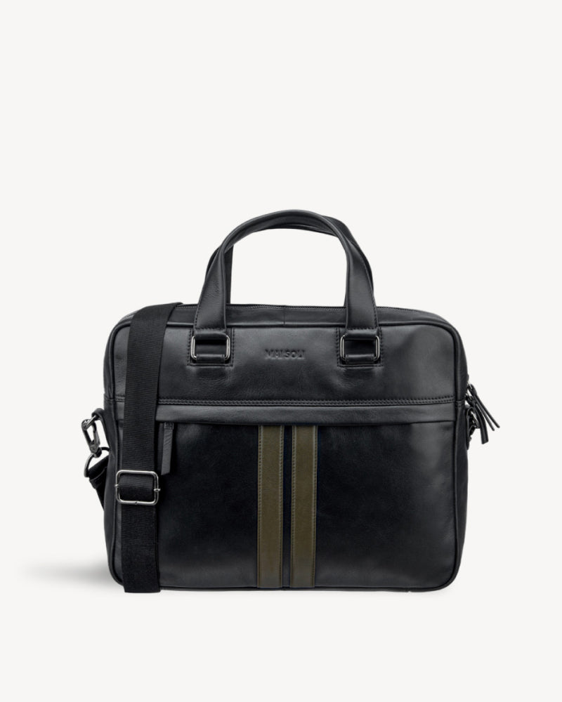 Alpha Laptop Bag - Black