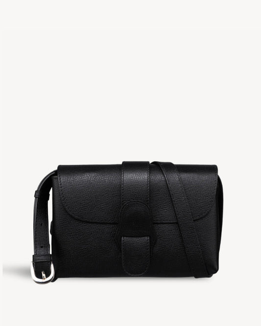 Claire Mini Envelope Clutch - Black