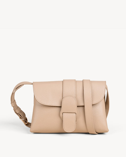 Claire Mini Envelope Clutch - Nude
