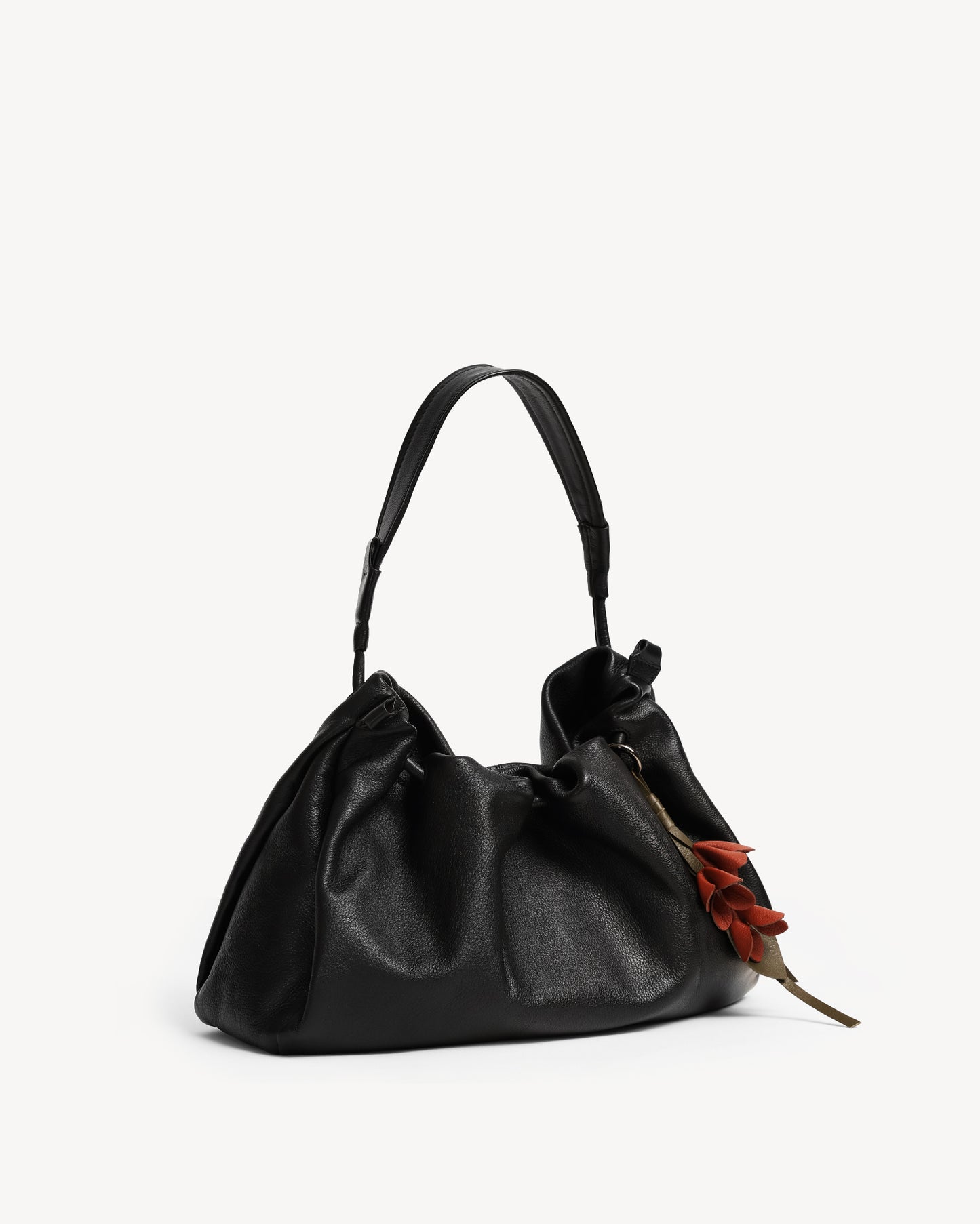 Cynthia Gather Handbag - Black