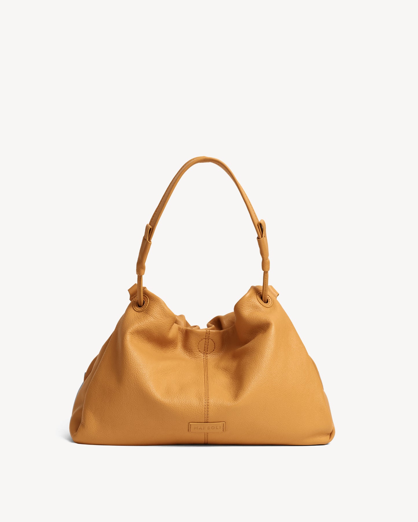 Cynthia Gather Handbag - Tea Stain