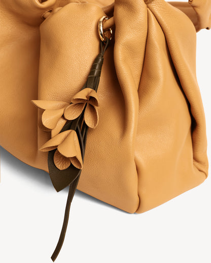 Cynthia Gather Handbag - Tea Stain