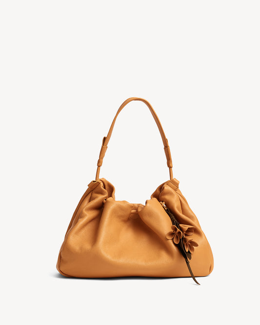 Cynthia Gather Handbag - Tea Stain