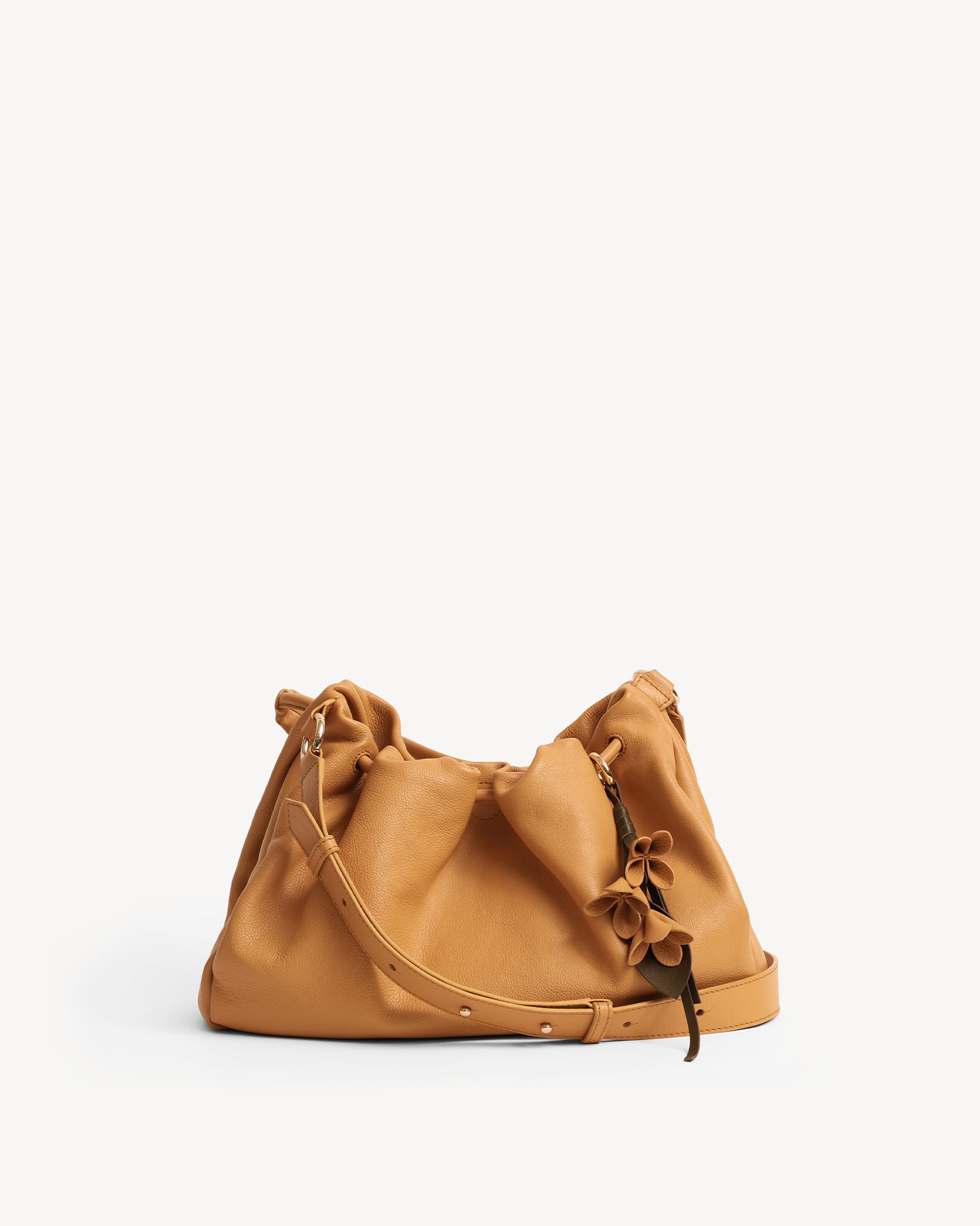 Cynthia Gather Handbag - Tea Stain
