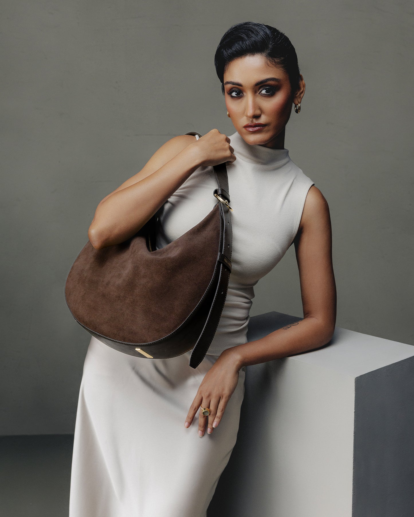 Cadence Hobo Bag  –  Espresso