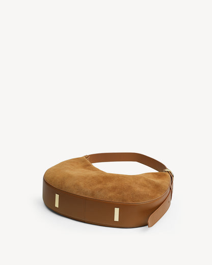 Cadence Hobo Bag  –   Caramel