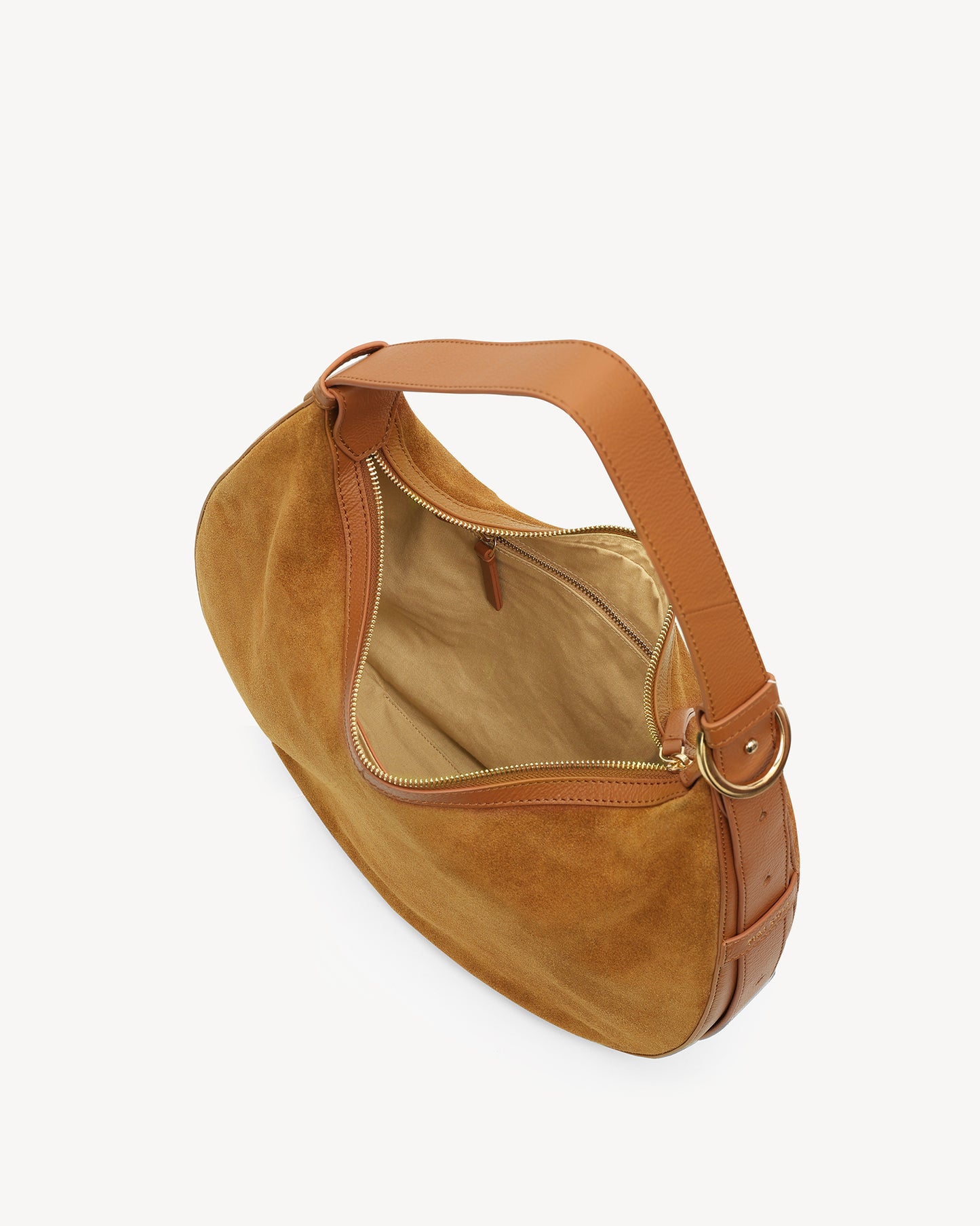Cadence Hobo Bag  –   Caramel