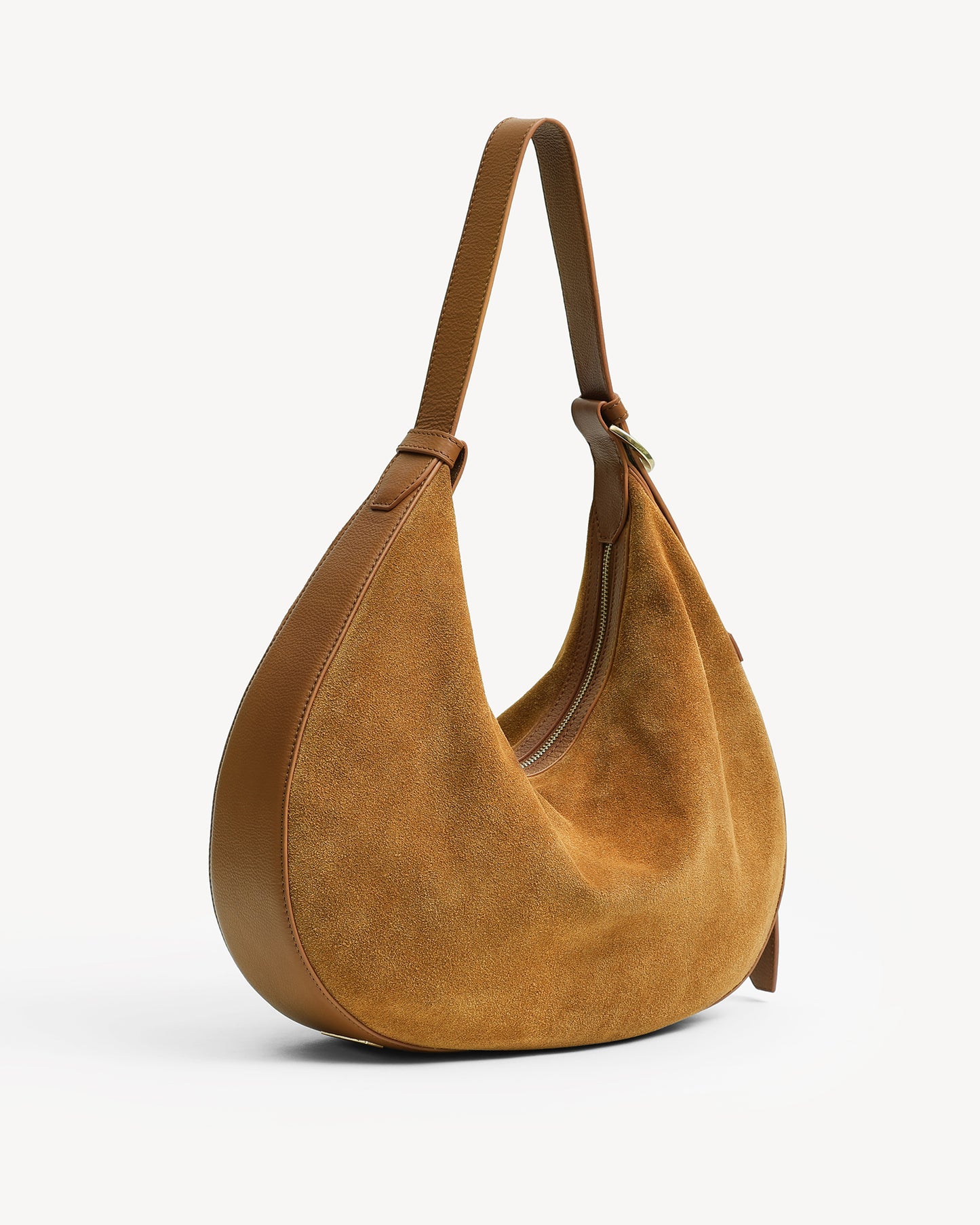 Cadence Hobo Bag  –   Caramel