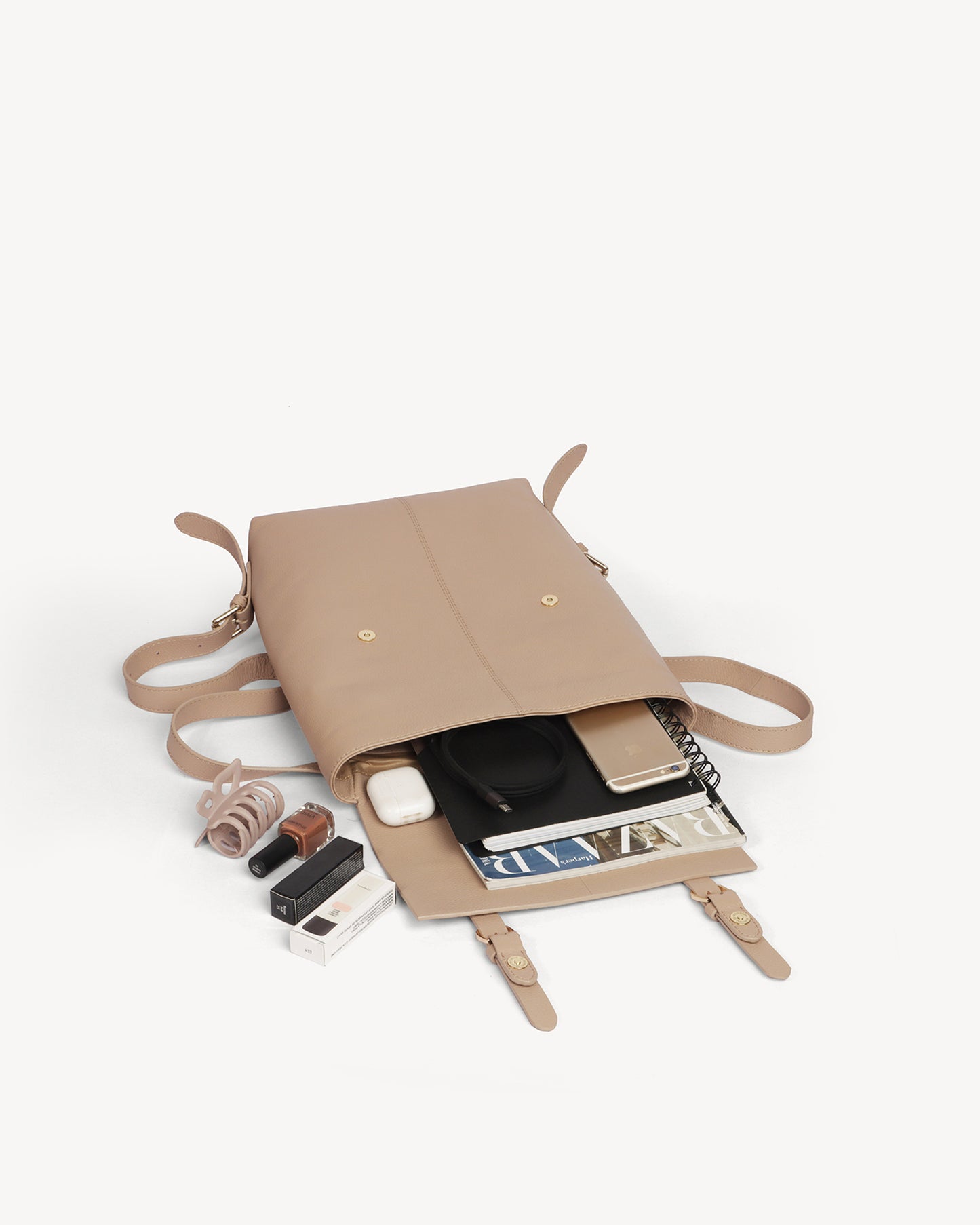 Sofia Backpack - Nude